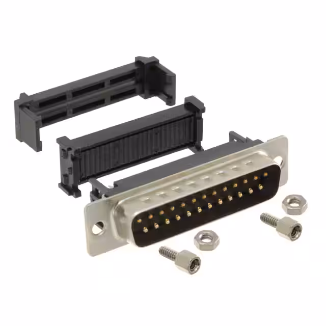 400M0-25-1-004S CNC Tech  Conjuntos de conectores D-Sub